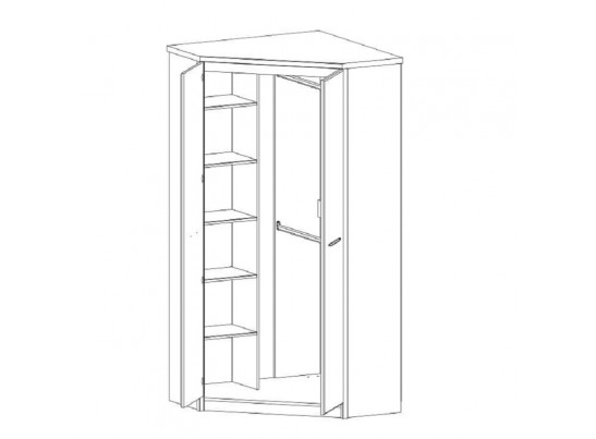 Джаз, Шкаф угловой 2D