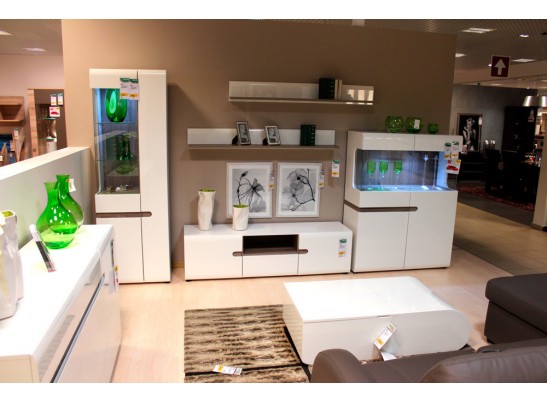 Шкаф с витриной 3D/TYP 01 Линате