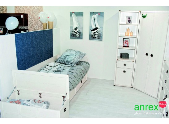 Кровать 90-2 Магеллан (сосна винтаж)