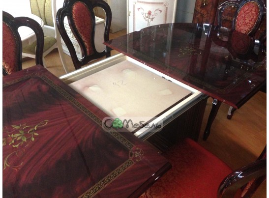 Стол обеденный Роза (раскладной) беж