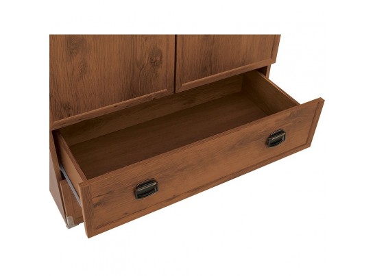 Шкаф для одежды с полками ИНДИАНА JSZF 2D2S