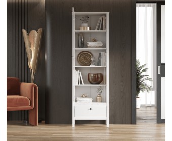 Витрина Эва белый REG1W1S/65