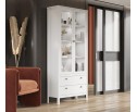 Витрина с подсветкой Эва белый REG2W2S