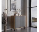 Тумба Грейс дуб наварра/графит KOM2D