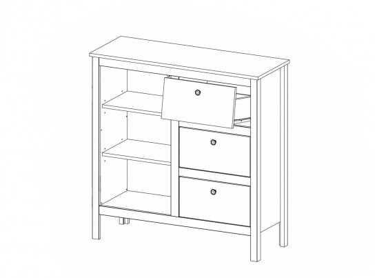 Прихожая HELGA, белый