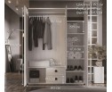 Шкаф Индиана сосна каньон JSZF3D2S
