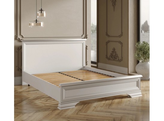 Кровать Кентаки белый LOZ160x200