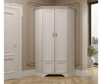 Шкаф угловой Кентаки белый SZFN2D