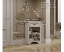 Тумба угловая Кентаки белый KOMN1D1S/L