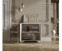 Тумба Кентаки белый KOM2D
