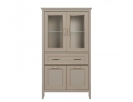 Витрина Классик глиняный серый REG2W2D1S/170