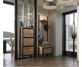 Вешалка Лофт дуб вотан WIE/55
