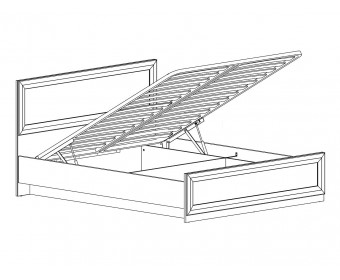Кровать с подъёмным механизмом B136-LOZ 160Х200 MALTA