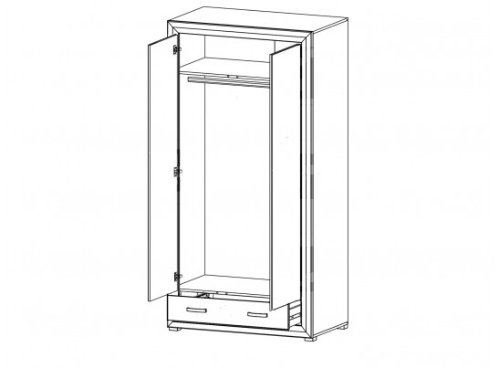 Детская MALTA, лиственница сибирская/орех лион