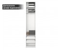 Корпус шкафа Моби белый REG1D/50
