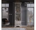 Витрина Стилиус лиственница сибирская REG1W2S