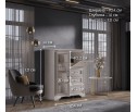 Тумба-витрина Стилиус лиственница сибирская KOM1W1B3S