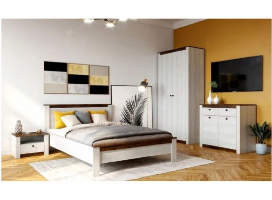 Тумба 2 двери Даллас, дуб винтерберг/таксония