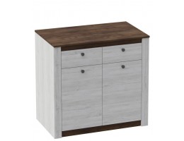 Тумба 2 двери Даллас, дуб винтерберг/таксония