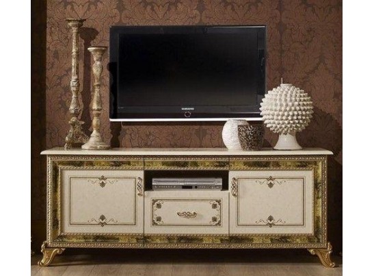 Модульная гостиная Катя - ТВ комплект Беж