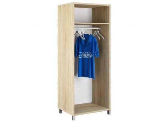 Гостиная Домино Сонома 3 (белый глянец, дуб сонома)