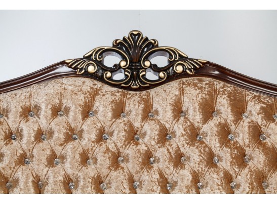 Комплект мягкой мебели Эсмеральда, орех (ткань беж)