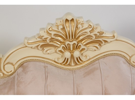 Кресло Илона, крем (ткань золото)