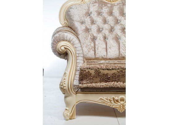 Кресло Илона, крем (ткань беж)