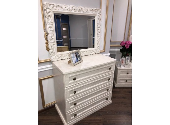 Спальный гарнитур "Афина" крем корень