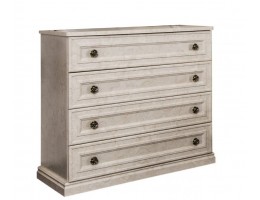 Комод 4 ящика "Афина" крем корень