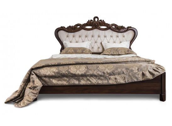 Кровать с мягким изголовьем "Афина" караваджо