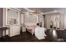 Спальный гарнитур "Афина" крем корень