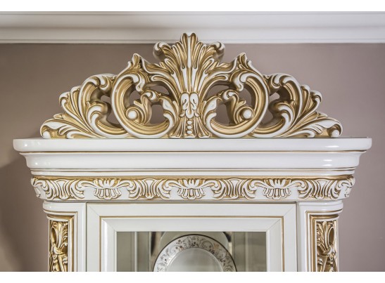 Гостиная Алсу 2+1 белый глянец