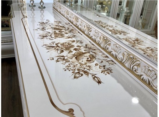 Комод Алсу белый глянец