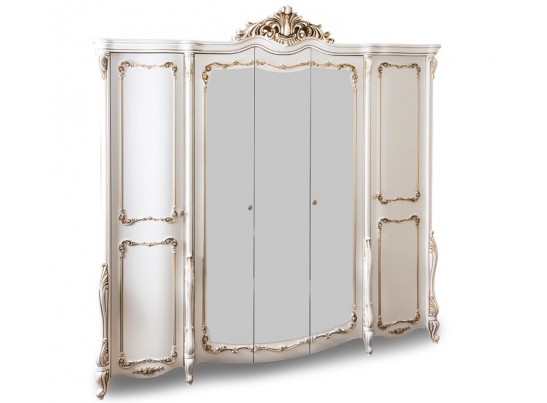 Шкаф 5-створчатый Анна Мария, белый