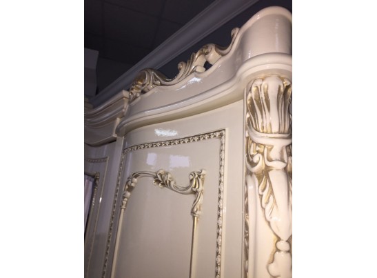 Спальня Джоконда с 5и дверным шкафом (крем глянец)