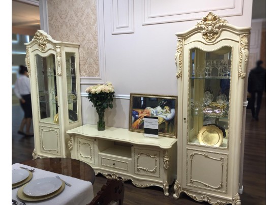 ТВ-тумба "Джоконда" (крем глянец)