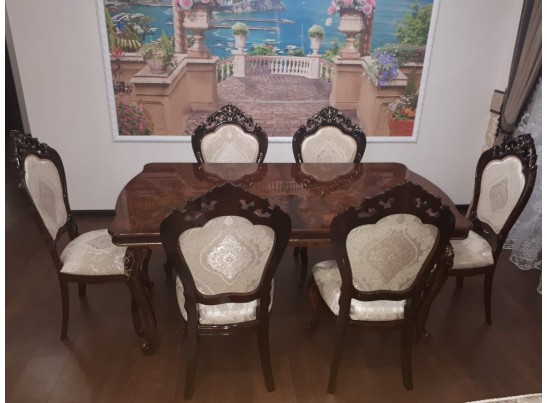 Стол обеденный "Джоконда" (корень дуба)