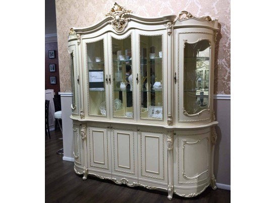 Сервант "Джоконда" 2,3 (крем глянец)