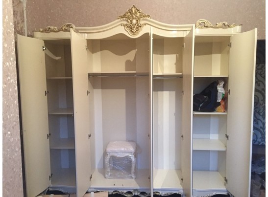 Шкаф 5-створчатый Джоконда (корень дуба)