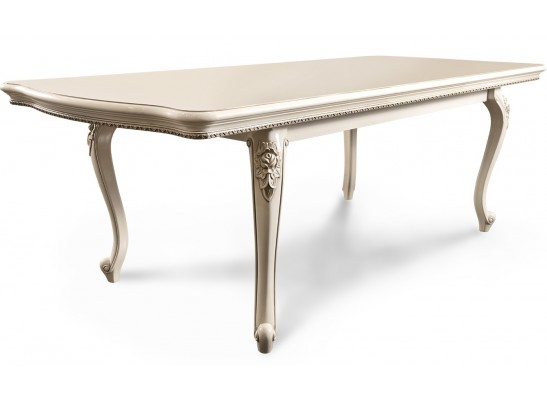 Стол обеденный "Джоконда" (крем глянец)