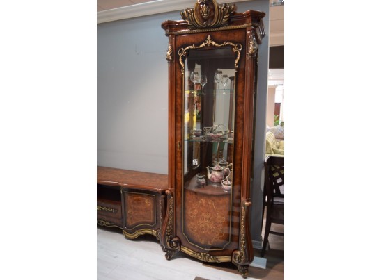 Витрина правая Марселла корень дуба