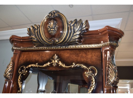 Витрина правая Марселла корень дуба