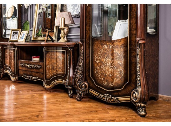 Витрина правая Марселла корень дуба