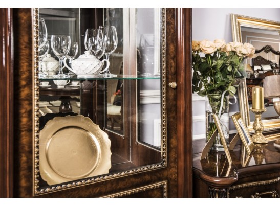 Витрина "Джоконда" левая (корень дуба)