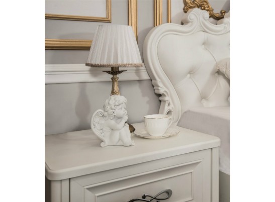 Спальня Мишель с 5-створчатым шкафом, белая