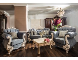 Комплект мягкой мебели Афина, серый