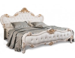 Кровать двуспальная с мягким изголовьем Натали 160