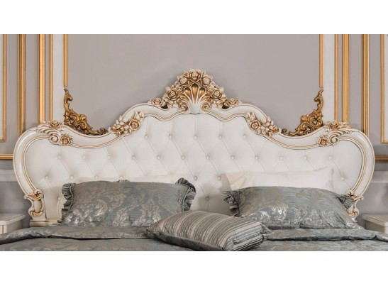 Спальня Натали с 4-створчатым шкафом, белая