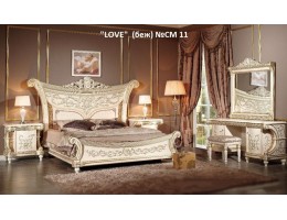 Спальный гарнитур LOVE CM11 (слоновая кость)